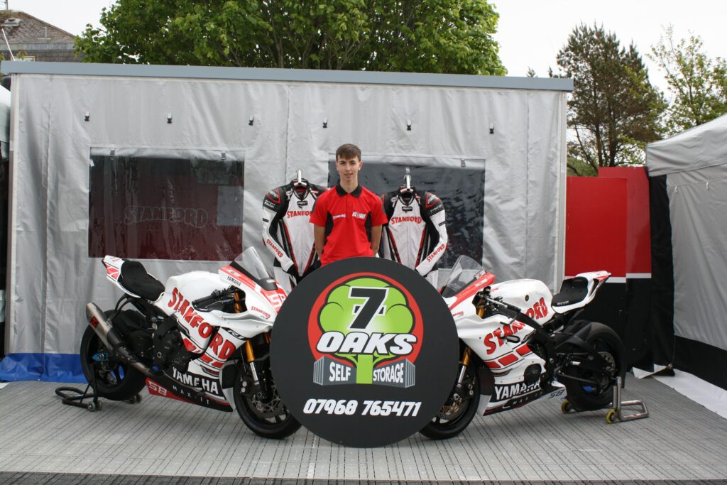 7 Oaks Self Storage to offer sponsorship to Nottingham born TT rider Jorge Halliday and the Stanford Halliday Racing team.